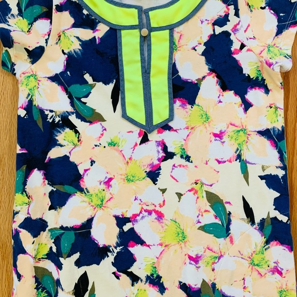 Jcrew girls size 10 - 100% cotton w/pockets - great colors and very fun dress! - Picture 3 of 4